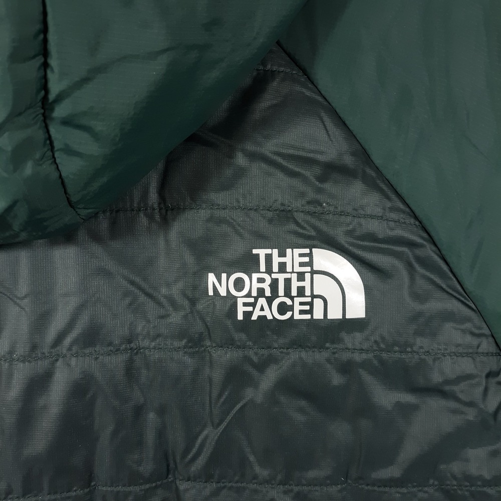 The North Face Summit Series Puffer Down Parka Jacket Hooded Mens XL Green - Picture 11 of 12